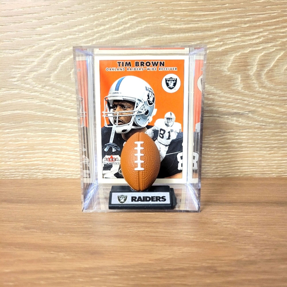 Tim Brown Oakland Raiders Football Sports Box